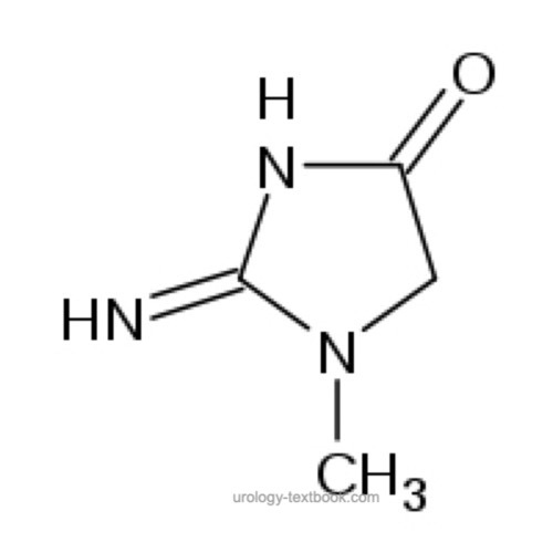 figure chemical structure of creatinine